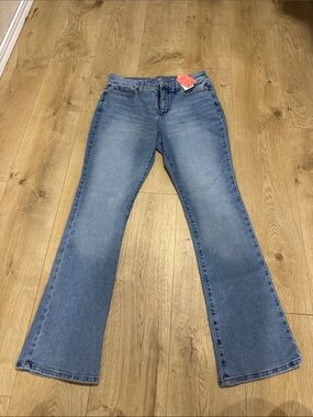 St. John's Bay Light Blue Flare Jeans